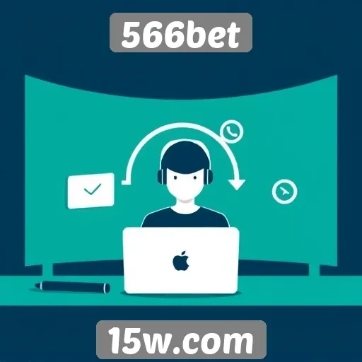Opções de suporte ao cliente na 566bet